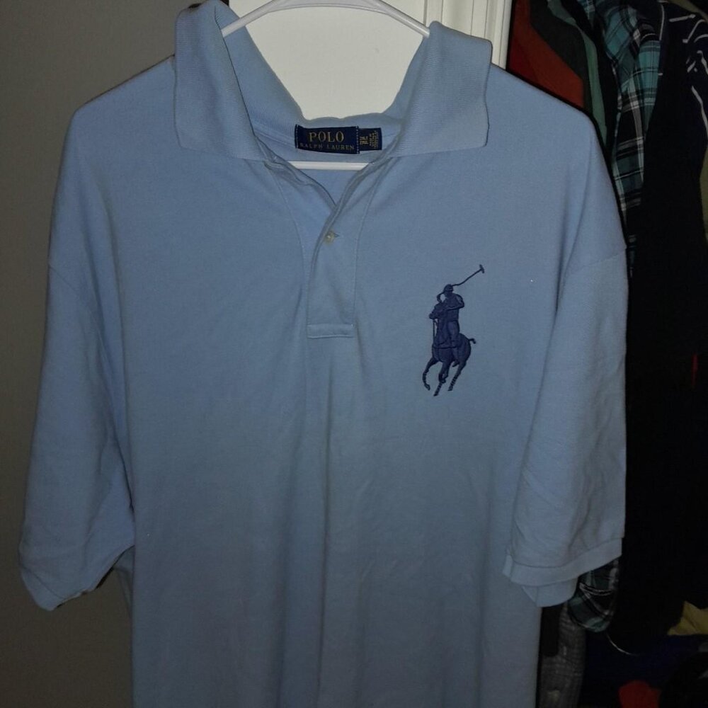 Ralph Lauren Blue Polo 2XL Tall